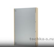 Зеркальный Шкаф Triton Эко-50 бежевый (шгв), 500x103x792 мм