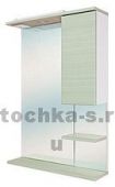 Шкаф-зеркало Onika Элита 60.01 R олива (шгв), 600x160x862 мм