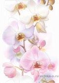 Плитка CERSANIT Вставка VILENA Orchids белый 25x35