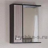 Шкаф-зеркало Onika Гамма 58.01 L (шгв), 580x150x712 мм