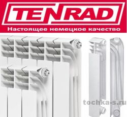 								Радиатор Tenrad Al 500/80 12 секций							, 