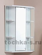 Шкаф-зеркало Onika Кредо 35 У (шгв), 350x350x725 мм