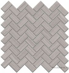Декор KERAMA MARAZII ГРАССИ серый мозаичный 31.5x30см; Стена Art. 190�02